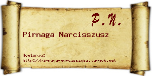 Pirnaga Narcisszusz névjegykártya